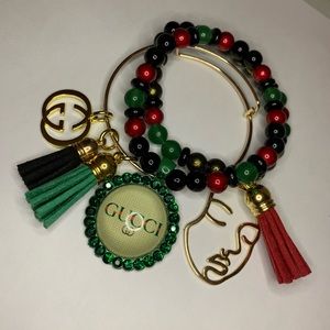 Designer Beaded Bangle